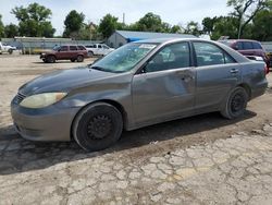 Salvage cars for sale at Wichita, KS auction: 2005 Toyota Camry LE