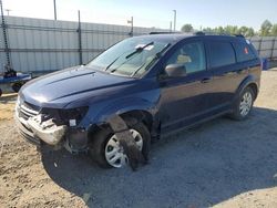 Salvage cars for sale at Gaston, SC auction: 2018 Dodge Journey SE