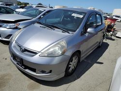 Honda salvage cars for sale: 2007 Honda FIT S