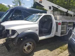 Salvage trucks for sale at Mendon, MA auction: 2015 Dodge RAM 4500