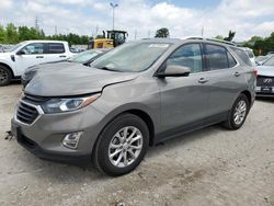 Chevrolet salvage cars for sale: 2018 Chevrolet Equinox LT