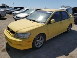 Salvage cars for sale at Tucson, AZ auction: 2003 Mitsubishi Lancer OZ Rally