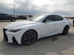Salvage cars for sale from Copart Wilmer, TX: 2021 Lexus IS 350 F-Sport