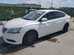 Vehiculos salvage en venta de Copart Orlando, FL: 2013 Nissan Sentra S