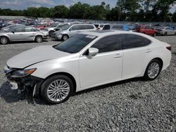Salvage cars for sale from Copart Byron, GA: 2016 Lexus ES 350
