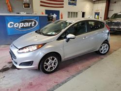 Salvage cars for sale at Angola, NY auction: 2016 Ford Fiesta SE