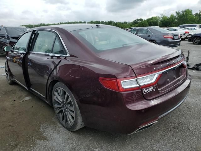 2017 Lincoln Continental Reserve