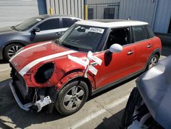 Salvage cars for sale from Copart Vallejo, CA: 2016 Mini Cooper