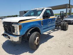 Salvage trucks for sale at West Palm Beach, FL auction: 2018 Ford F550 Super Duty