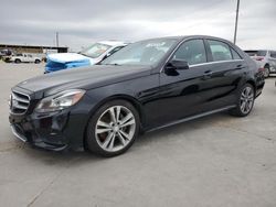 Mercedes-Benz e-Class salvage cars for sale: 2015 Mercedes-Benz E 350