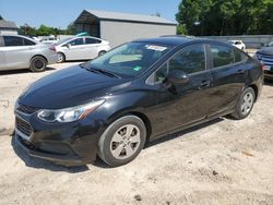 Salvage Cars with No Bids Yet For Sale at auction: 2017 Chevrolet Cruze LS