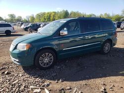 Salvage cars for sale from Copart Chalfont, PA: 2014 Chrysler Town & Country Touring L