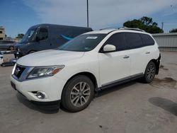 Salvage cars for sale from Copart Wilmer, TX: 2014 Nissan Pathfinder S