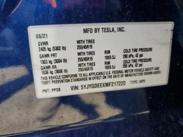 2021 Tesla Model Y