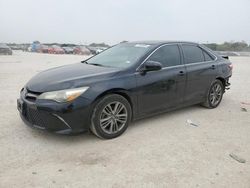 Salvage cars for sale at San Antonio, TX auction: 2016 Toyota Camry LE