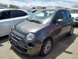 Salvage cars for sale from Copart Martinez, CA: 2015 Fiat 500 POP