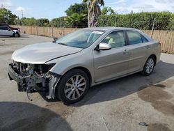 Salvage cars for sale at San Martin, CA auction: 2014 Toyota Camry SE
