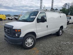 Salvage trucks for sale at Loganville, GA auction: 2014 Ford Econoline E350 Super Duty Van