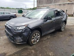 Salvage cars for sale from Copart Fredericksburg, VA: 2019 Toyota Rav4 XLE Premium