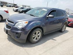 Salvage cars for sale at Grand Prairie, TX auction: 2013 Chevrolet Equinox LS