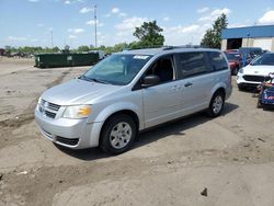 Salvage cars for sale from Copart Woodhaven, MI: 2009 Dodge Grand Caravan SE