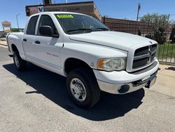 Salvage trucks for sale at Anthony, TX auction: 2003 Dodge RAM 2500 S