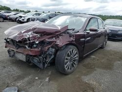 Salvage cars for sale at Cahokia Heights, IL auction: 2017 Lincoln Continental Reserve