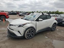 Salvage cars for sale at Houston, TX auction: 2019 Toyota C-HR XLE