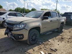 Salvage cars for sale from Copart Columbus, OH: 2021 Chevrolet Colorado Z71