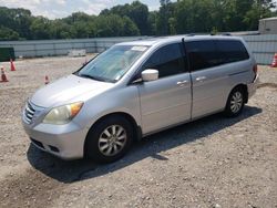Salvage cars for sale at Augusta, GA auction: 2010 Honda Odyssey EXL