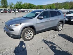 Salvage cars for sale from Copart Grantville, PA: 2014 Jeep Cherokee Latitude