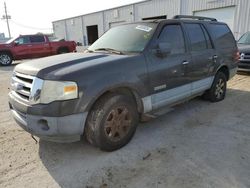 Salvage cars for sale at Jacksonville, FL auction: 2007 Ford Expedition XLT