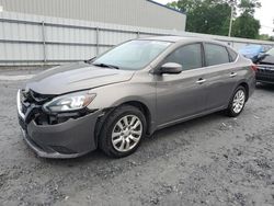 Salvage cars for sale at Gastonia, NC auction: 2016 Nissan Sentra S