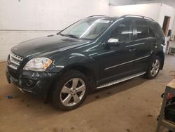 Salvage cars for sale at Ham Lake, MN auction: 2009 Mercedes-Benz ML 350