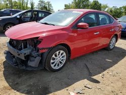 Salvage cars for sale from Copart Baltimore, MD: 2018 Nissan Sentra S