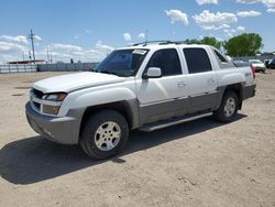 Chevrolet salvage cars for sale: 2002 Chevrolet Avalanche K1500