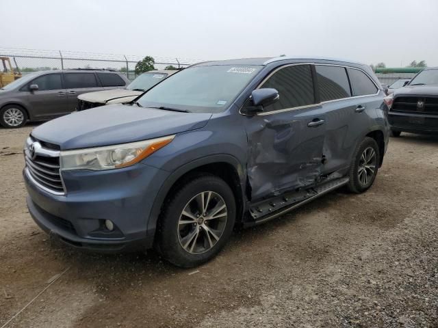 2016 Toyota Highlander XLE