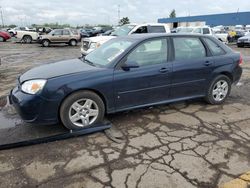 Salvage cars for sale from Copart Woodhaven, MI: 2007 Chevrolet Malibu Maxx LT