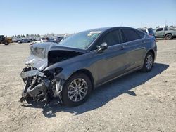 Salvage cars for sale at Sacramento, CA auction: 2017 Ford Fusion S