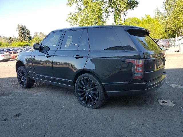 2016 Land Rover Range Rover Supercharged