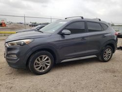 Salvage cars for sale at Houston, TX auction: 2017 Hyundai Tucson Limited
