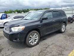 Salvage cars for sale at Pennsburg, PA auction: 2009 Toyota Highlander Hybrid Limited