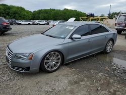 Salvage cars for sale from Copart Windsor, NJ: 2013 Audi A8 L Quattro