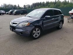 Acura rdx Technology salvage cars for sale: 2007 Acura RDX Technology