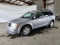 Salvage cars for sale from Copart North Billerica, MA: 2015 Dodge Journey SE