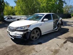 Honda Accord Sport salvage cars for sale: 2017 Honda Accord Sport