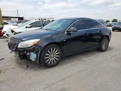 Salvage cars for sale from Copart Grand Prairie, TX: 2011 Buick Regal CXL