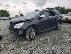 Salvage cars for sale at Mebane, NC auction: 2010 Chevrolet Equinox LTZ