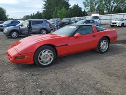 Salvage cars for sale at Finksburg, MD auction: 1996 Chevrolet Corvette
