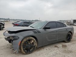 Salvage cars for sale at Houston, TX auction: 2018 Dodge Charger SXT
